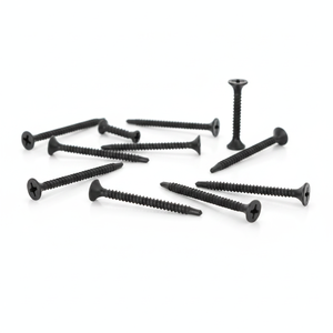 Drywall Screw Phillips Drive Standard Thread <b>Drill</b> Point Self-Drilling Pan/Bugle Head Class 8.8 Phosphate Coated Inch/Metric - Product Image 1