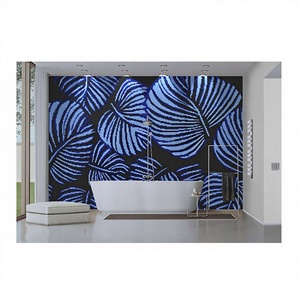 Mosaico de Vidrio CAD para Interiores Urbanos y Lofts, Diseño de Líneas Elegantes para Hoteles y Paredes - Product Image 1