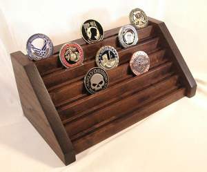 Wooden Coin <b>Display</b> <b>Case</b> Cabinet Wooden Challenge Coin <b>Display</b> - Product Image 5