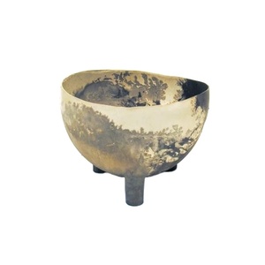 Artículos de jardín decorativos de Metal redondo con patas, maceta de flores antigua pura, maceta de alta calidad para casa - Product Image 1