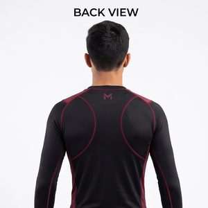 OEM Custom Heat-Transfer Printed Unisex Full Sleeve Rash Guard Jersey Quick Dry UPF 50+ BJJ MMA Grappling <b>Compression</b> Tops 100% - Product Image 2