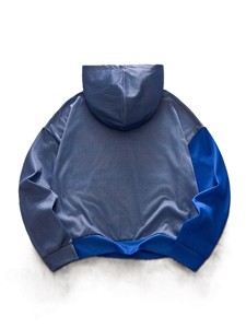 Sudadera con Capucha Estilo Vintage Multicolor, Ropa Urbana de Lujo, Sudadera Holgada con Parches para Hombre, Sudadera Informal de Felpa, Prenda Personalizada - Product Image 4