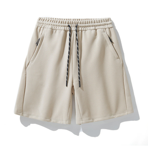 Pantalones Cortos Deportivos para Hombre, Cintura Elástica, Corte Ajustado, Bolsillo Trasero, para Maratón, Entrenamiento, Deportes de Verano, 100% Algodón, Transpirables, de Secado Rápido - Product Image 6