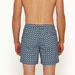 Shorts de bain personnalisés pour hommes, extensibles dans 4 directions, pour l'été, sportifs, maillots de bain pour hommes, shorts de bain personnalisés extensibles dans 4 directions - Product Image 3