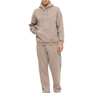 Cotton Tracksuits <b>Men</b> Casual <b>Track</b> Sweat Suit No Hood Zip <b>Jacket</b> Hoodie Sweatpants Jogger Cargo Pants - Product Image 6