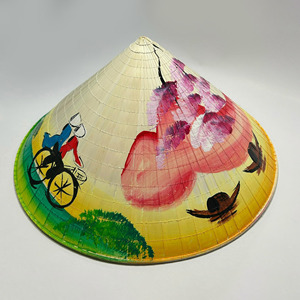 Chapeaux coniques traditionnels vietnamiens non laqués, best-sellers, prix bas, artisanat en bambou - Product Image 6