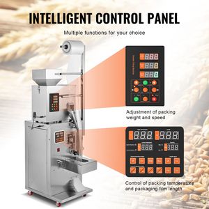 Macchina Automatica Multifunzione per Pesatura e Riempimento di Sacchetti di Polvere 0.002-0.22lbs/1 100g per Confezionamento di Particelle - Product Image 5