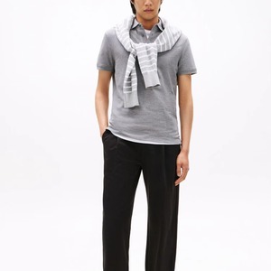 เสื้อเชิ้ตผู้ชายแบบทางการสั่งทำขายส่ง ผ้าฝ้ายเจอร์ซีย์ 100% เป็นมิตรกับสิ่งแวดล้อม ระบายอากาศได้ดี แห้งเร็ว แขนสั้น คุณภาพสูง - Product Image 2