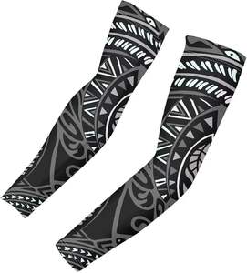 Manchons de bras rafraîchissants pour le sport (baseball, basketball) avec protection UV, haute qualité, logo personnalisé - Product Image 2