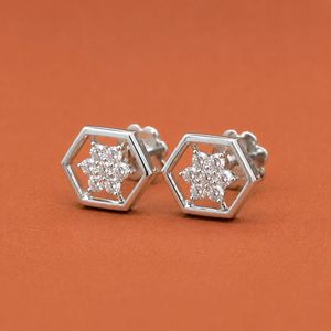 S925 Sterling Silver With <b>Moissanite</b> Diamond Elegant Modern <b>Earring</b> Jewelry for Women Gift - Product Image 3