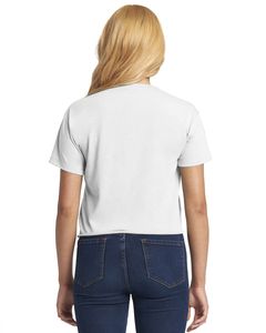 Camiseta Corta para Mujer, Estilo Festival, con Estampado Personalizado, Color Dorado Antiguo, para Negocios de Impresión Bajo Demanda, Logotipo Personalizado, Serigrafía - Product Image 5