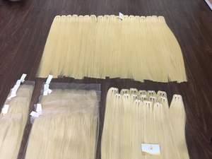 100% Réel Vierge Remy Extensions De Cheveux Vietnamiens Noir/Brun Cuticule Aligné Machine Trame Blanchi Premium Prix De Gros - Product Image 6