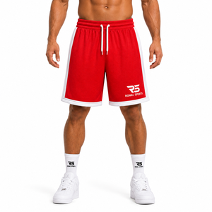 Hot Selling Quick Drying Mens <b>Mesh</b> <b>Shorts</b> Fitness Gym Running <b>Mesh</b> Basketball <b>Shorts</b> Custom Streetwear Men's Fitness <b>Short</b> - Product Image 3