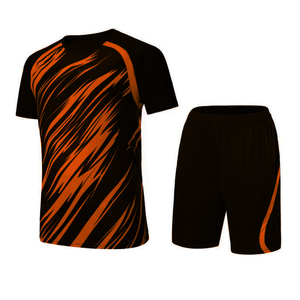 ชุดฟุตบอลแบบซับลิเมชั่นคุณภาพสูง PUFFIN SPORTS สำหรับผู้ชาย แขนสั้น ระบายเหงื่อได้ดี ชุดกีฬาสำหรับทุกฤดูกาล - Product Image 2