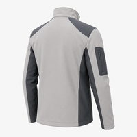 Chaqueta Softshell para Hombre Hecha con Tela Resistente, Ajuste Cómodo y Diseño Flexible para Actividades al Aire Libre, Viajes, Trabajo y Uso Diario