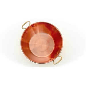 Bol à bonbons de luxe en cuivre, pot à confiture, vaisselle de cuisine en cuivre massif, plateau de présentation alimentaire haut de gamme en cuivre artisanal, bassin de service pour la restauration - Product Image 3