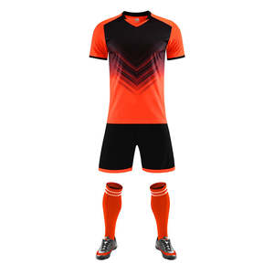 Maillots de football unisexes à séchage rapide, respirants, nouveau design, haute qualité, uniformes de football personnalisés, imprimez le nom de votre équipe - Product Image 4