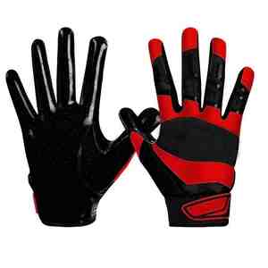 Gants de football américain en latex en gros, conception de logo personnalisé, imperméables, compatibles écran tactile, respirants, haute adhérence, antidérapants, unisexes - Product Image 2