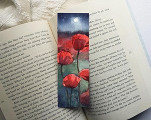 Marcapáginas de Resina con Flores Secas y Borlas, Estilo Ins, para Regalos de Estudiantes y Niños - Product Image 5