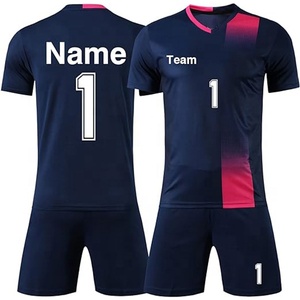 Customizable Full Set <b>Soccer</b> Kit Team Jerseys Uniform Football Clothing Blank Suit 100% Polyester High Quality Sublimation - Product Image 3
