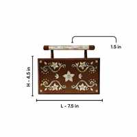Pochette de soirée élégante en bois artisanal avec incrustation complexe en nacre et finition haut de gamme pour les cérémonies nuptiales par Casa Hub