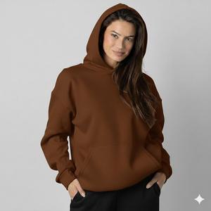 Sweat à capuche athlétique pour femme Automne/Hiver 2026, 100% polyester polaire, ODM, séchage rapide, respirant, manches longues, style streetwear - Product Image 4