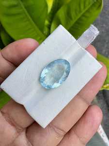 พลอยอะความารีนสีฟ้าธรรมชาติ รูปทรงอื่นๆ น้ำหนัก 2.00 กะรัต ZUBEDA GEMS JEWELLRY สำหรับทำเครื่องประดับ พลอยประจำเดือนธันวาคม ขายส่ง - Product Image 3