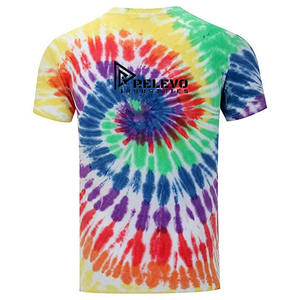 Camiseta Unisex Tie-Dye con Lavado Ácido al por Mayor |   100% Algodón, Ropa Urbana - Product Image 5