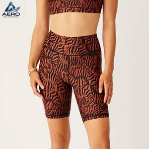 Shorts de compression athlétiques sans couture pour femmes, personnalisables, pour l'entraînement, la course et le cyclisme - Product Image 1