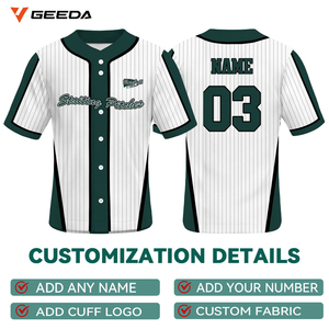 Custom <b>Baseball</b> Uniform Set Sublimated Jersey Pants Breathable Quick Dry 100% Polyester Unisex OEM ODM Wholesale Manufacturer - Product Image 1