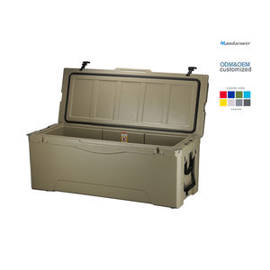 Rotomolded sert soğutucular kamp ve piknik için en iyi büyük kapasiteli 190QT buz göğüs soğutucusu kutu - Product Image 2