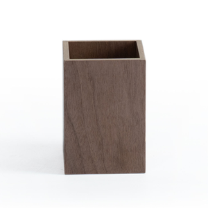 Hot Selling Rectangle Stationery Organize Pen Holder <b>Mini</b> Table Wooden Pen Holder for <b>Desk</b> Storage - Product Image 2
