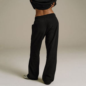 Nesta Sports Hot Selling Women’s Autumn <b>Jogger</b> Pants Casual Plain Cotton <b>Polyester</b> Oversized Loose Fit Drawstring Breathable - Product Image 4