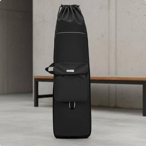 <b>Large</b> Polyester Fashion Yoga <b>Mat</b> & Pilates Bag with Adjustable Carry Strap Portable Design Bottle Pocket and Wet Compartment - Product Image 3
