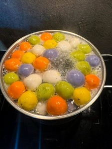 Boules de riz gluant vietnamiennes aux haricots mungo, boules de riz gluant congelées, boules de riz gluant colorées, qualité export ANGLE - Product Image 6