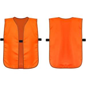 2025 Blaze Orange gilet personnalisé haute visibilité unisexe chasse gilet de sécurité respirant coupe-vent solide impression pour hommes femmes - Product Image 1