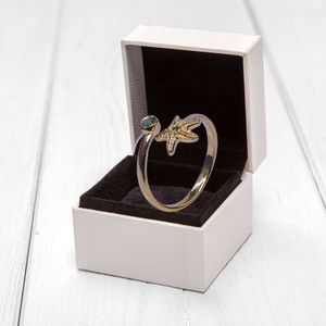 Wedding Wear 925 Sterling <b>Silver</b> Gold Plated Jewelry <b>Emerald</b> Gemstone Women Wear Classic Couple <b>Ring</b> - Product Image 4