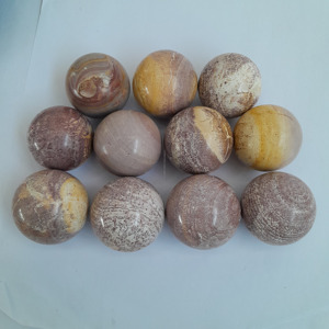 Wholesale High Quality 30mm Indonesia Carved Polychrome <b>Sphere</b> Natural Healing <b>Crystal</b> HandiCrafts Technique Indonesia Carvers - Product Image 2