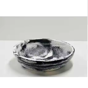 ชามเสิร์ฟอาหารอีพ็อกซี่เรซิ่นทำด้วยมือสีเคลือบเงาสูงเกรดอาหาร - Product Image 2