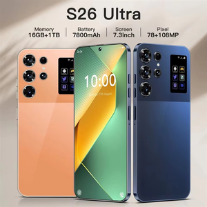 ขายส่งสมาร์ทโฟน S26 Ultra 5G หน้าจอ 7.3 นิ้ว ปลดล็อคแล้ว รองรับซิมคู่ หน่วยความจำ 16GB+1TB หน้าจอ LED สมาร์ท 4K รองรับ LTE - Product Image 2