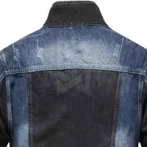 <b>Long</b> Sleeve Everyday <b>Men</b> Jeans <b>Jacket</b> Custom Printing Apparel Factory Supplier Urban <b>Men</b> Jeans <b>Jacket</b> - Product Image 3