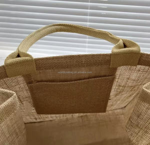 Borse di Lusso GWP, Borse da Spiaggia Intrecciate in Erba, Materiale in Lino, Grande Capacità per lo Shopping - Product Image 5