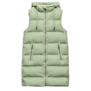 Custom Logo Men's Outdoor Lightweight Vest Stand Collar Zipper Pocket Winter <b>Jacket</b> Black Quilted Puffer Waistcoat Men's Vest - Product Image 1