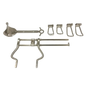 Ensemble de rétracteurs abdominaux professionnels en acier inoxydable, rétracteurs chirurgicaux abdominaux, kit d'instruments de chirurgie générale pour hôpital - Product Image 1