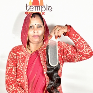 Cabello Humano Virgen Indio 2*6 con Cierre, Doble Trama, Sin Procesar, Color Natural Negro, Venta al por Mayor - Product Image 5