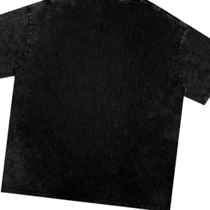 T-shirt Homme Vintage Oversize en Coton 100% Lavé à l'Acide, Manches Courtes, Logo Personnalisé sur le Devant, Style Streetwear, 220g, Vierge, OEM - Product Image 3