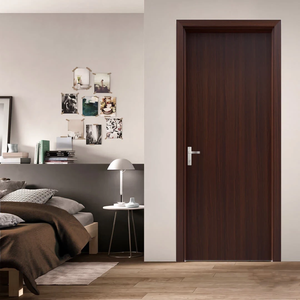 Porte intérieure en bois composite au design moderne et pratique pour bureau, appartement, chambre – Meilleure vente directe usine - Product Image 1