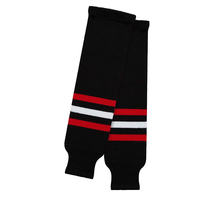 Chaussettes de hockey sur glace personnalisées respirantes sans couture à séchage rapide pour l'été, impression par sublimation intégrale, couleurs et logo personnalisés pour hommes/femmes adultes