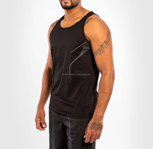 Camiseta sin mangas deportiva para correr personalizada de fábrica 2025 para hombre, chaleco sin costuras con estampado completo de sublimación de poliéster 100% - Product Image 1