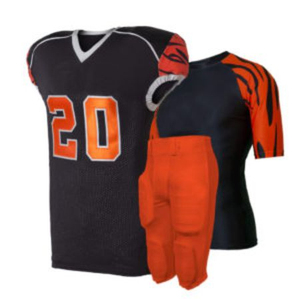 Uniformes de football américain de qualité supérieure, personnalisés, uniques, en gros, 100 % polyester. - Product Image 1